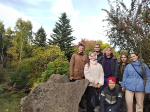 Практическое занятие по курсу «Методы лабораторных и полевых исследований»  в Ботаническом саду МГУ